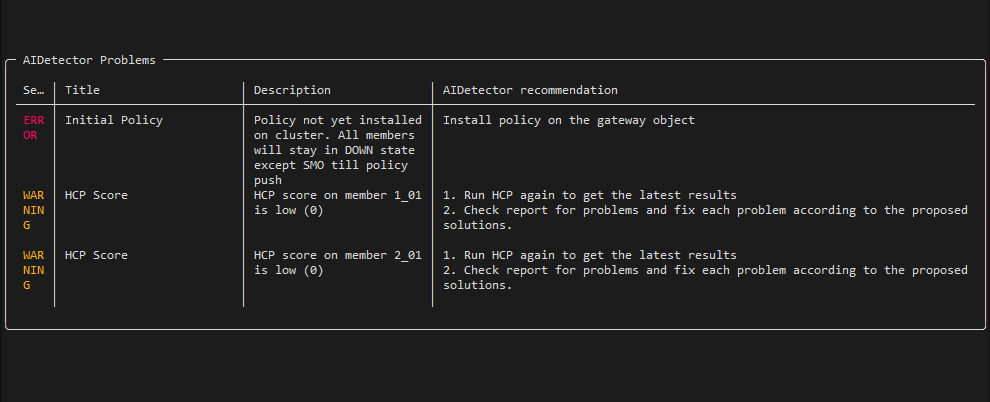 Active/Standby Interface Configuration